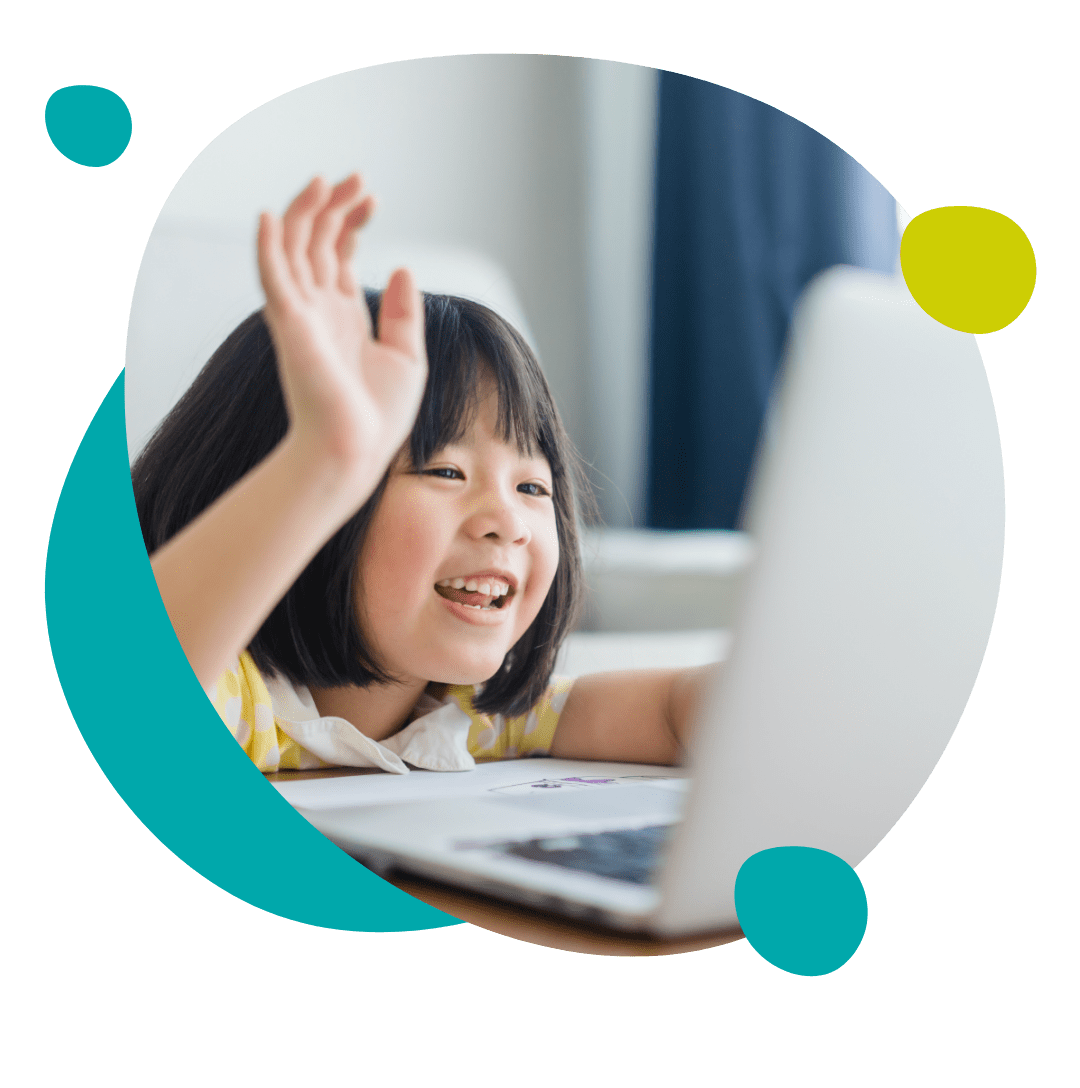 ComputerXplorers helping nursery children