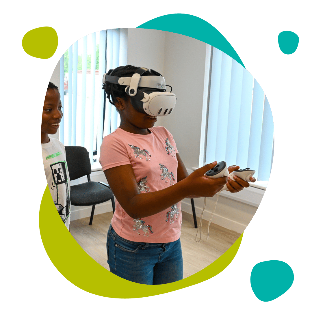 ComputerXplorers pupils using VR